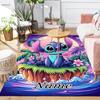 Custom 1Pc Lilo Stitch Fantasy Island Rug Office Carpet Indoor Outdoor Entrance Doormat Nonslip Soft And Comfortable Living Room D916303