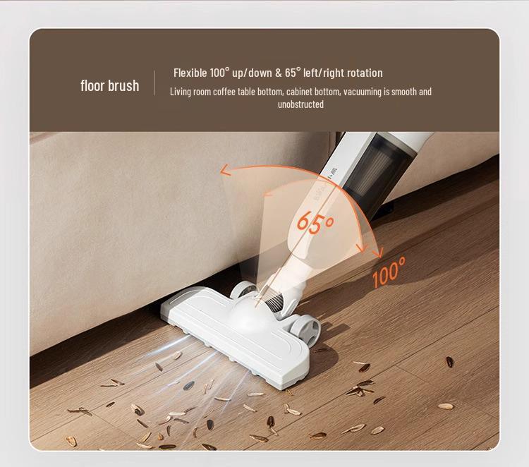 Little Bear Handheld Vacuum Cleaner for Bed, Mite Remover, Pet Hair, with Large Suction Power.