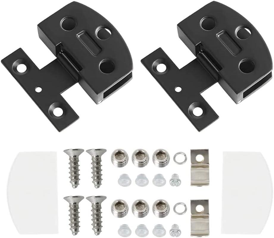 Glass Door Hinge With Screws Cupboard Countertop Furniture Accessories
