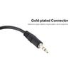 3.5mm to 6.5mm Audio Adapter Cable 3.5mm Male to 6.35mm Female Converter Cable for Microphone Headphone