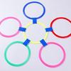 Educational Hopscotch Ring Training Game For Kids Body Sensory Development Antislip Plastic Hoops for Outdoor Activity