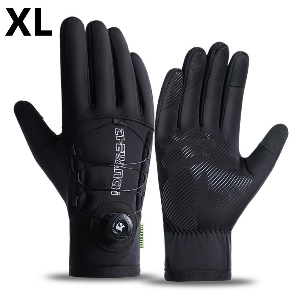 

1PCS Cycling Gloves Winter Warm Touchscreen Design Waterproof Windproof Anti Slip Grip Outdoor Sports Skiing Essential Gear