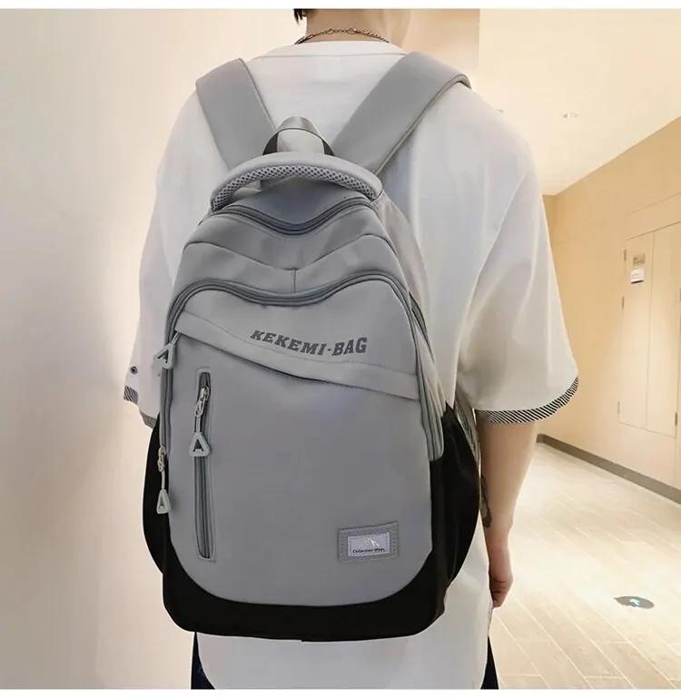 

Школьный портфель для мужчин Ученики младших классов средней школы Ученики средней школы Большой емкости Ученики колледжей Ученики средней школы Подростки Девочки Мальчики