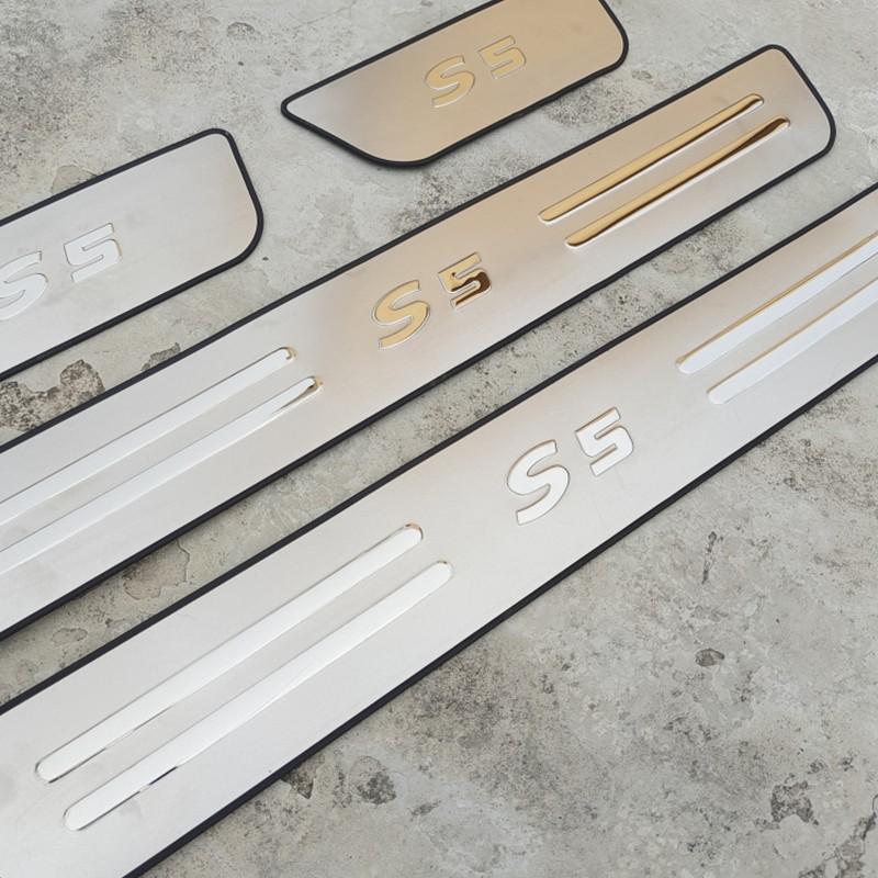 high quality stainless steel Scuff Plate/Door Sill Door Sill scuff plate door sill for 2013-2018 JAC Refinee S5 Car