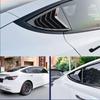 For Tesla Model 3 2017-2024 Highland 2024+ Car Rear Side Window Louvers Side Blind Triangle Window Scoop Louvers Shutter Covers