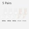 5 Pairs of Women's Spring and Summer Mesh Boneless Anti-bacterial, Anti-odour, Sweat-absorbent Long Casual Socks