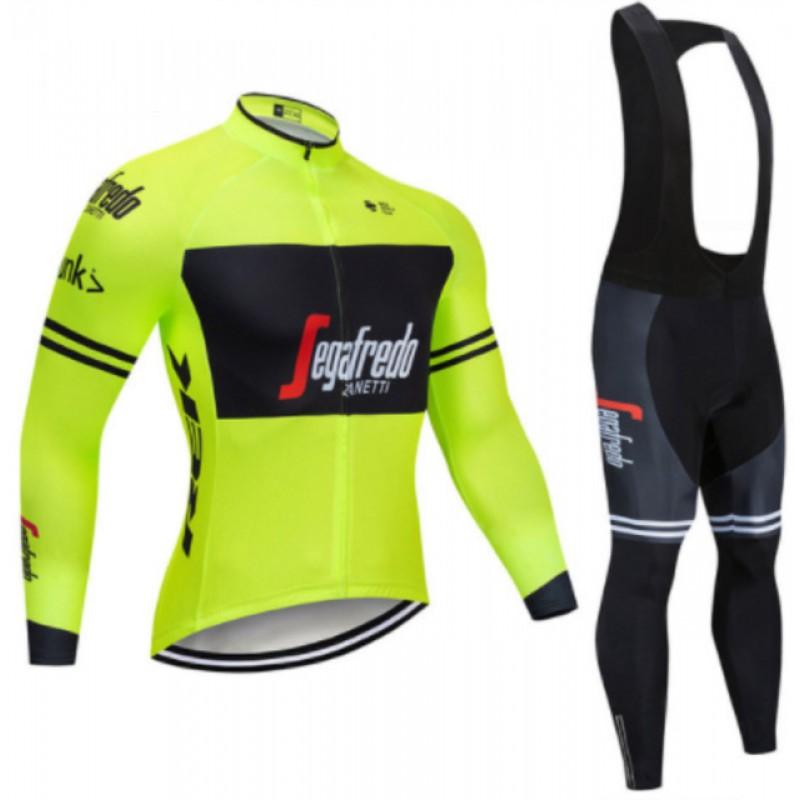 Winter Thermal Cycling Jersey Mountain Biking Breathable Fleece-Lined Wind-Resistant Performance Apparel