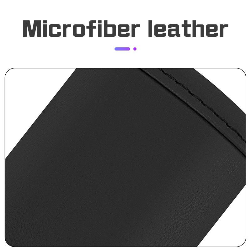 For Hyundai N Line I40 I30 I20 I10 Sonata Elantra FE Accent Tucson Kona Car Roof Armrest Covers PU Leather Glove Protective Mat