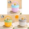 Included Stainless Steel Breakfast Cup With Lid And Spoon For Office And Campus Use