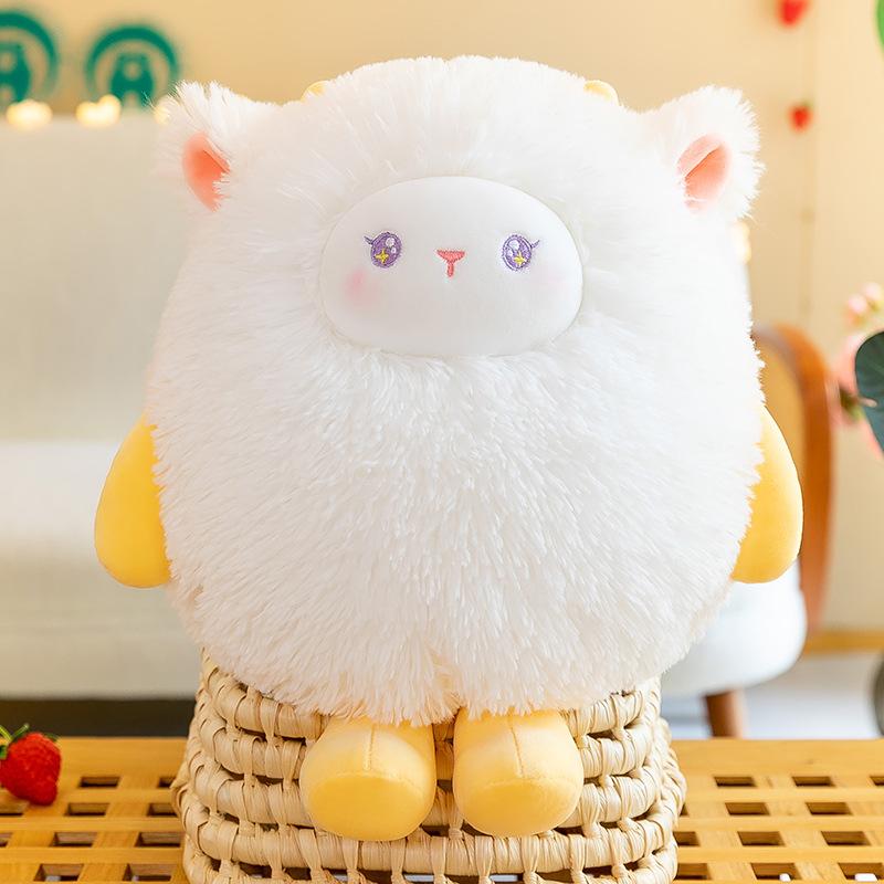 

Плюшевая кукла, тряпичная кукла, маленькая шерстяная плюшевая игрушка-кукла 35cm【0.27kg】 белый