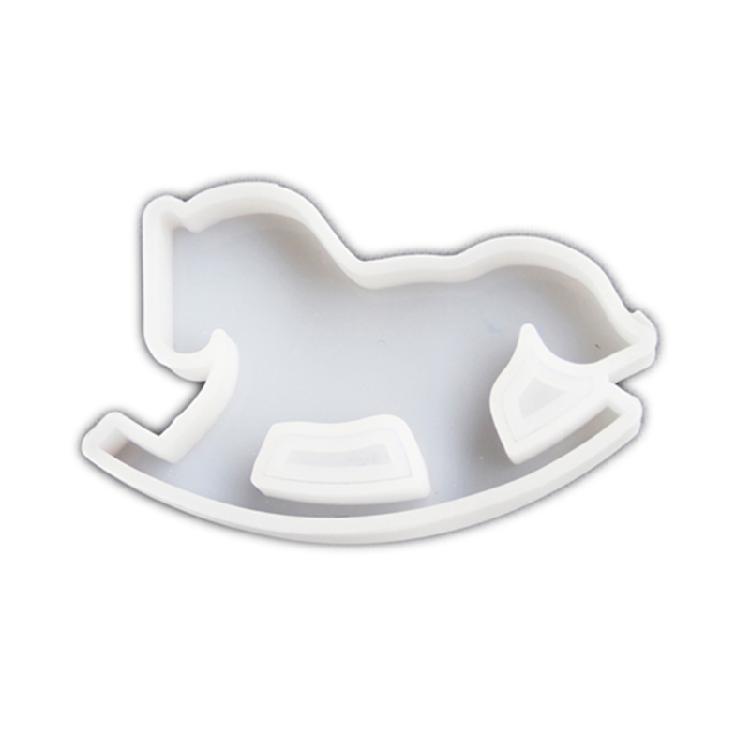 

Animal Silicone Molds Rocking Horse Epoxy Resin Moulds Handmade Plasters Mold Craft Supplies for Table Decoration