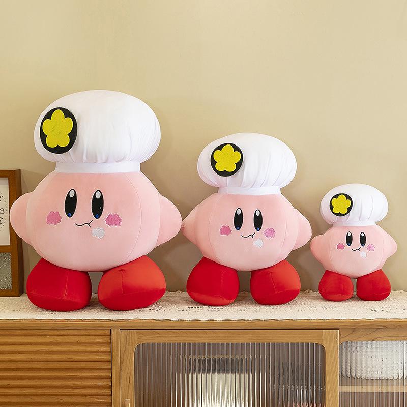 Creative Cartoon Kirby Plush Toy - Children's Star Doll Anime Pillow