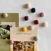 10Pcs Mo Landi Refrigerator Magnets Colorful Decorative Magnets New Resin Fridge Magnets  For Home