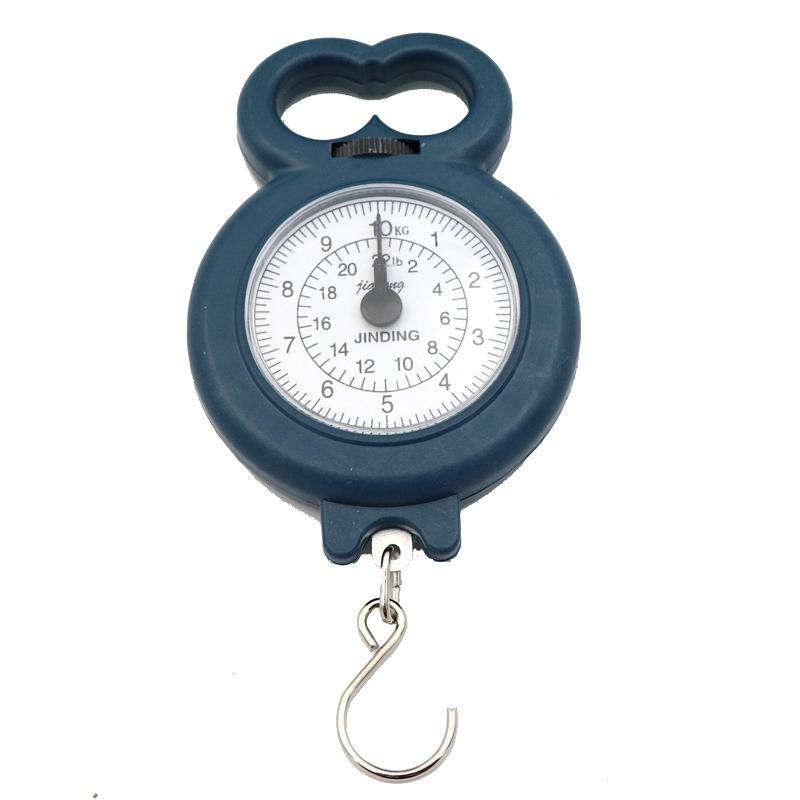 1PC Portable Pointers Hook Spring Hanging Scale Digital Weighing Scales 10kg Capacity for Fishing Food and Luggage