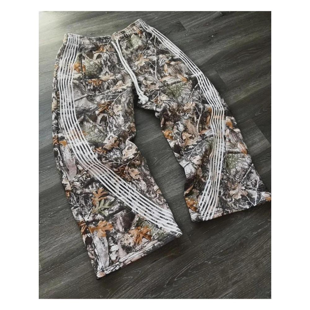 ZYLLO Barevné Street Hip-Hop Tepláky Y2K Harajuku Retro Kalhoty se širokými nohavicemi Americká Oversized Móda Volné a Všestranné Neformální