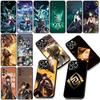 Xiao Zhong Li Genshins Impacts ZhongLi Phone Case for Xiaomi Redmi Note 12 11 10 A3 Pro 10A 10C 12C Note12 5G Protective Cover