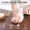 2PCS Silicone kneading bag, dough mixing bag for bread, pastries, and pizza dough, baking tool.