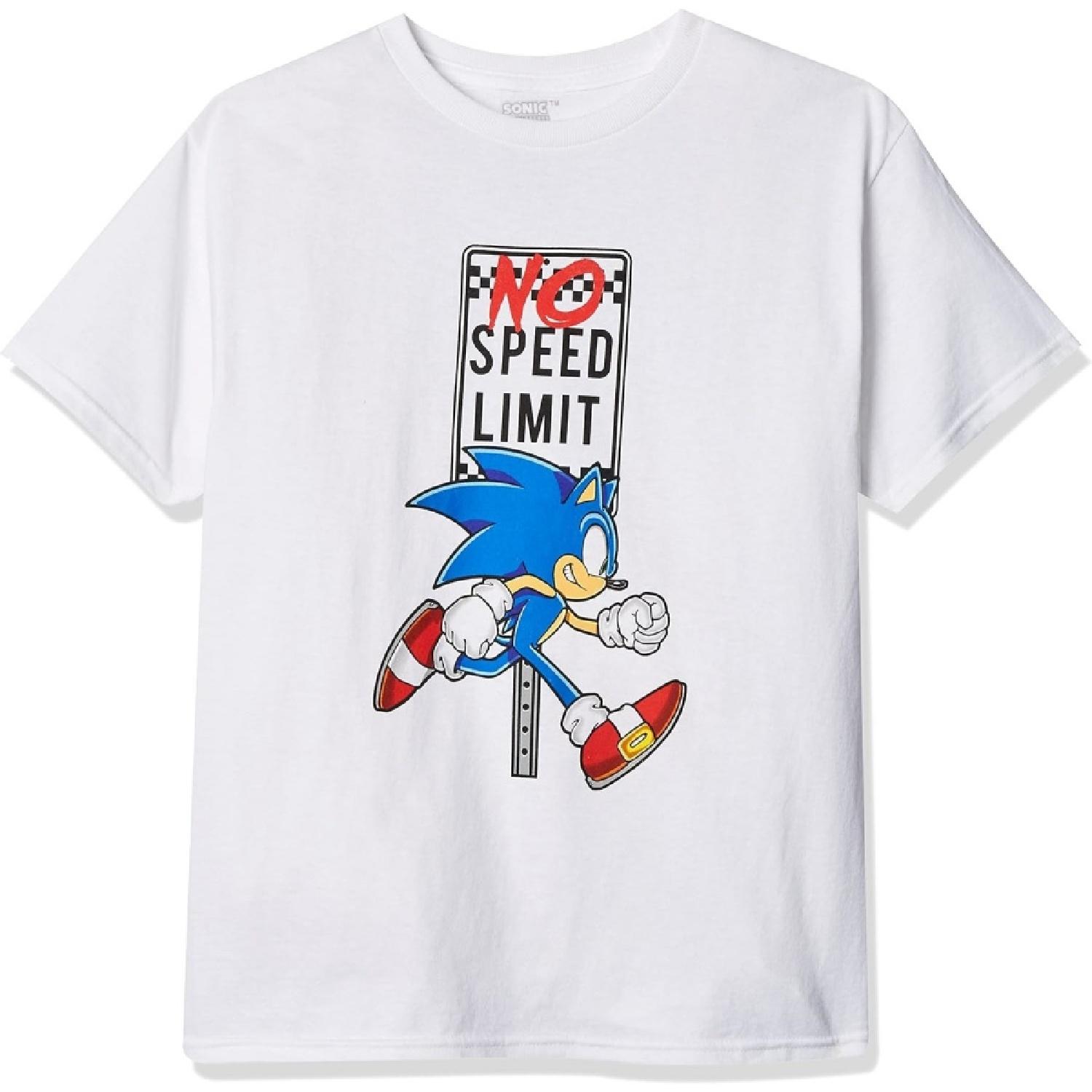 SEGA Мальчишеская футболка с коротким рукавом XXXXXL белый