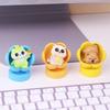 Rotatable Money Tree Ornaments: Cute Capybara Frog Desk Decoration, Creative Decompression Birthday Gift