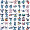 50/100/150pcs Disney Lilo Stitch Movie Stickers DIY Scrapbook Phone Guitar Laptop Suitcase Waterproof Decals Sticker Kids Toys