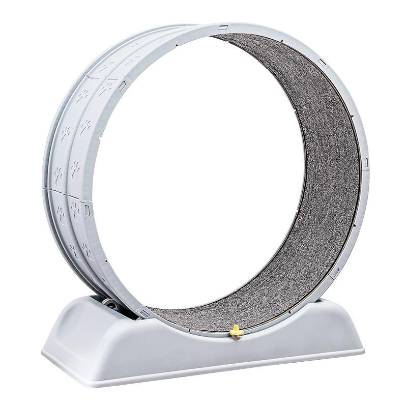 

Тихое колесо для упражнений и большое дерево для лазания для кошек и собак