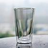 Double Wall Glass Coffee Mug Clear Insulated Tumbler Cup for Hot Cold Drinks Espresso Latte Iced Coffee Tea Cocktail Milk Water