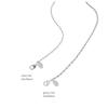 VERTE 925 Silver Mini Rizi Necklace   un.Silver.101