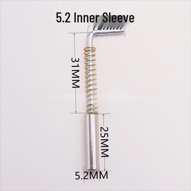 Stainless Steel HL117 Movable Industrial Door Hinge with Removable Spring