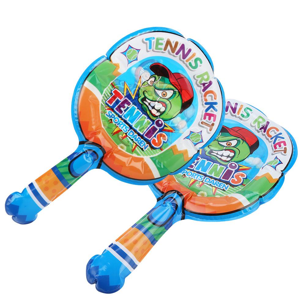2 Pezzi Racchetta da Badminton Gonfiabile Leggera per Bambini Giocattolo Sportivo   1 Pezzo Pallina Gonfiabile