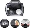 Waterproof Car Trash Can Leakproof Dustbin with Lid Storage Pockets Multipurpose Vehicle Garbage Bin for SUV