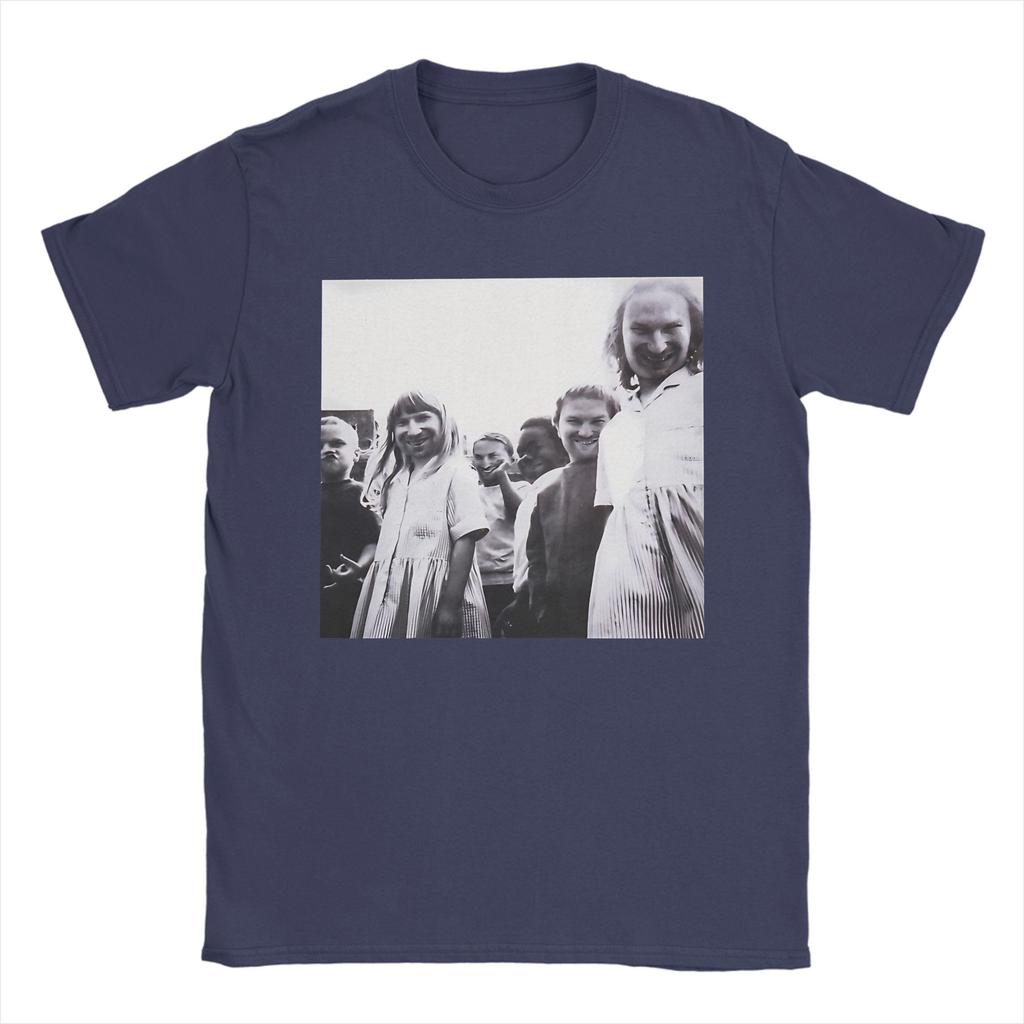 T-shirt Streetwear Estiva Aphex Twin Come To Daddy T-shirt Hip Hop 100% Cotone per Unisex Fantastico Top Taglie Forti