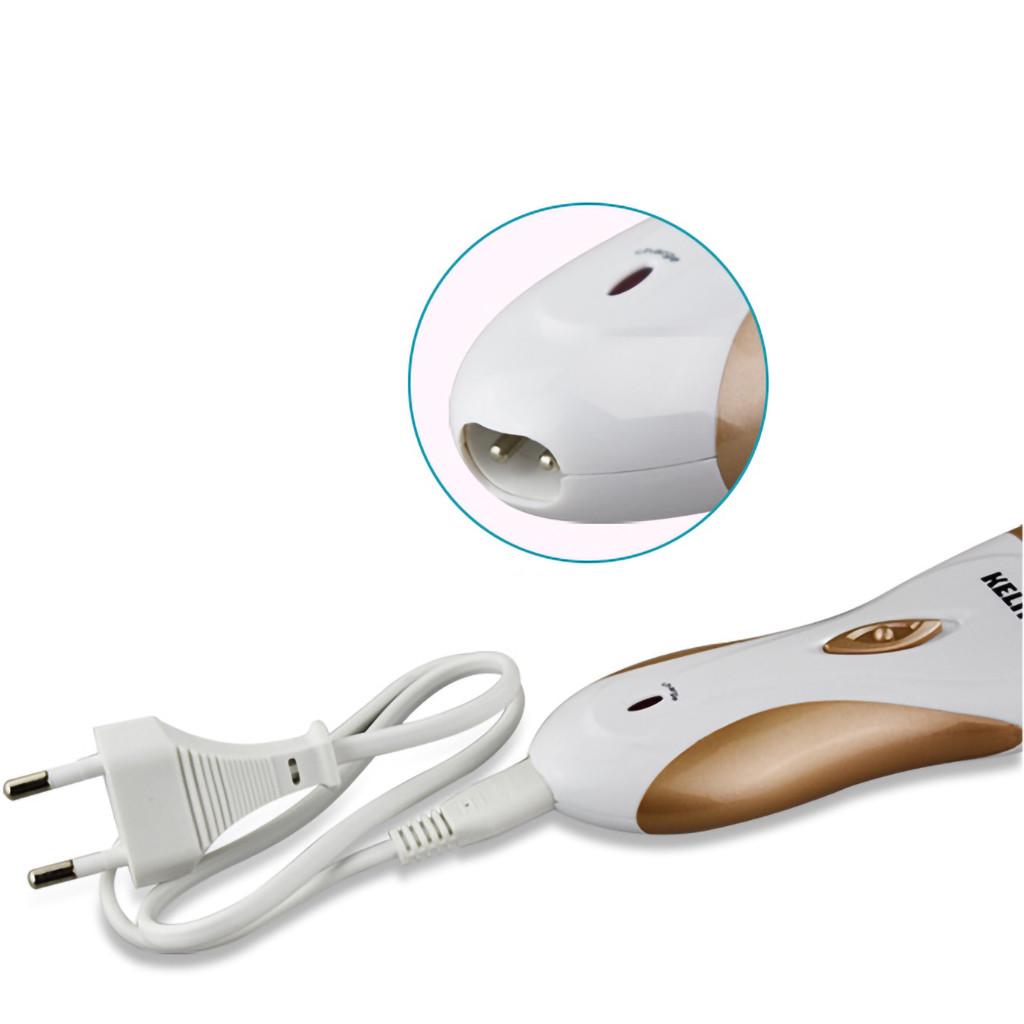 Depiladora corporal eléctrica recargable para mujer