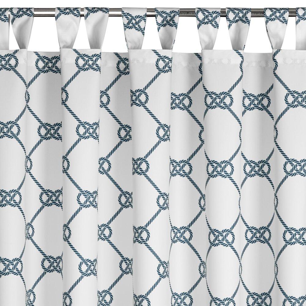 Garden Curtain 155X200 White Knot