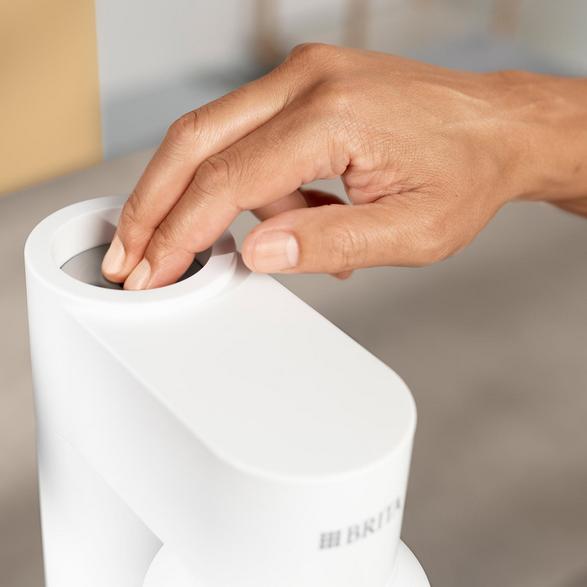 Soda Maker for Sparkling Water BRITA sodaTRIO White