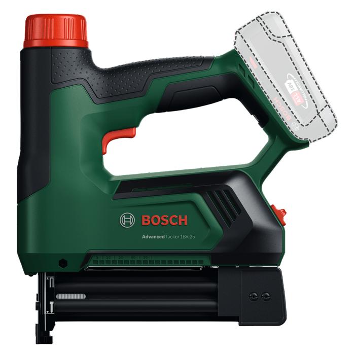 Agrafeuse/cloueur sans fil 2 en 1 BOSCH - AdvancedTacker 18V-25 - 18V - 30 cps/min - Sans batterie ni chargeur
