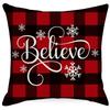 New Christmas Pillowcase Living Room Sofa Bedroom Cushion Pillow Model Room Home Holiday Decoration