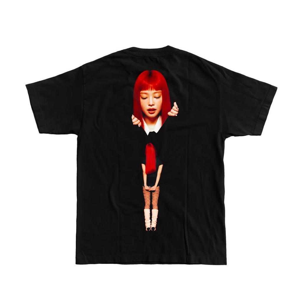 [USED] BLACKPINK Jennie Ruby Black T-shirt L