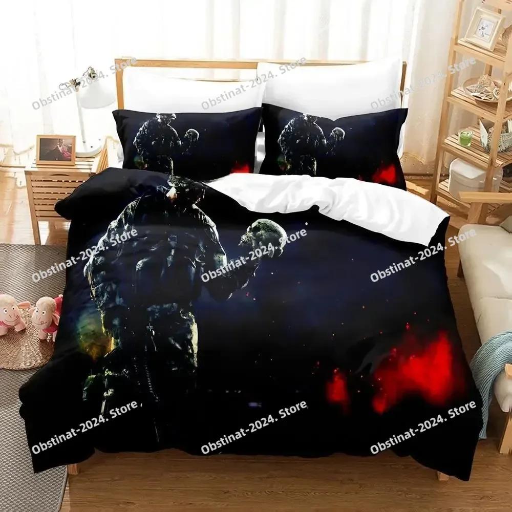3d Anime Game Warface Breakout Bedding Set Printed Bed Set With Pillowcase Duvet Cover Soft Single Double Queen Super King Size