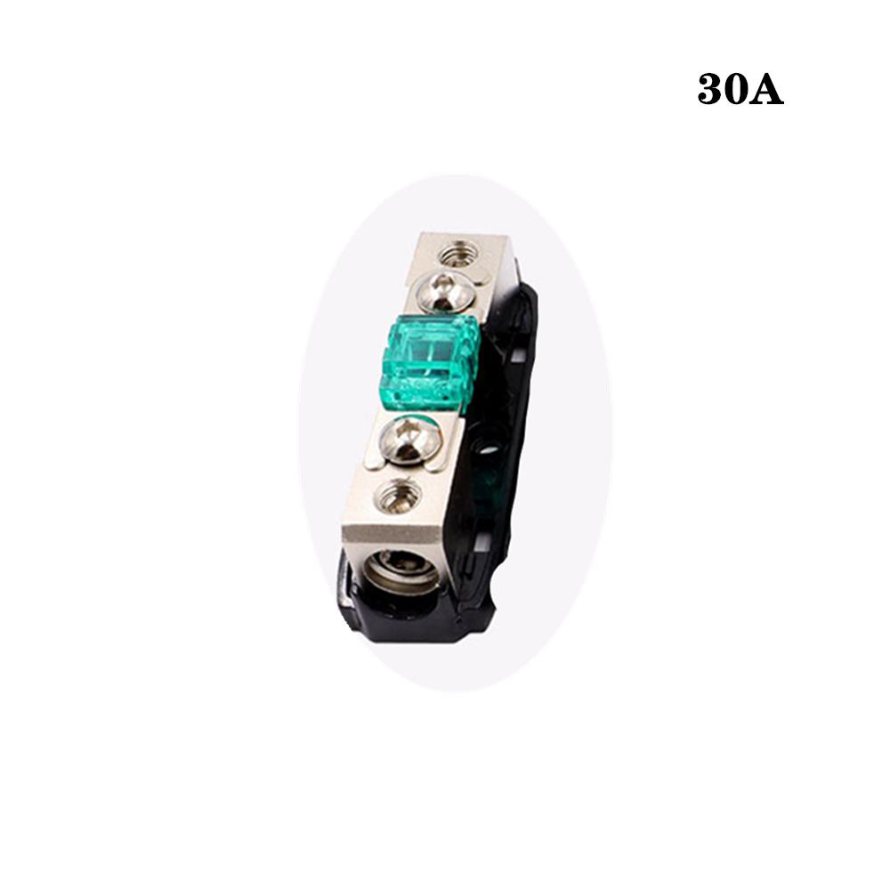 Car audio fuse power fuse holder 30-150A stereo audio single-way AGU fuse holder distribution block fuse box boats fuse Fuse Holders1