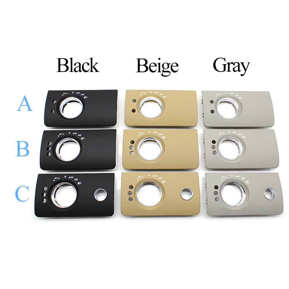 Upgraded Car Interior Dashboard Headlight Switch Button Panel Trim Head Lamp Replacement For Benz ML GL W164 X164 300