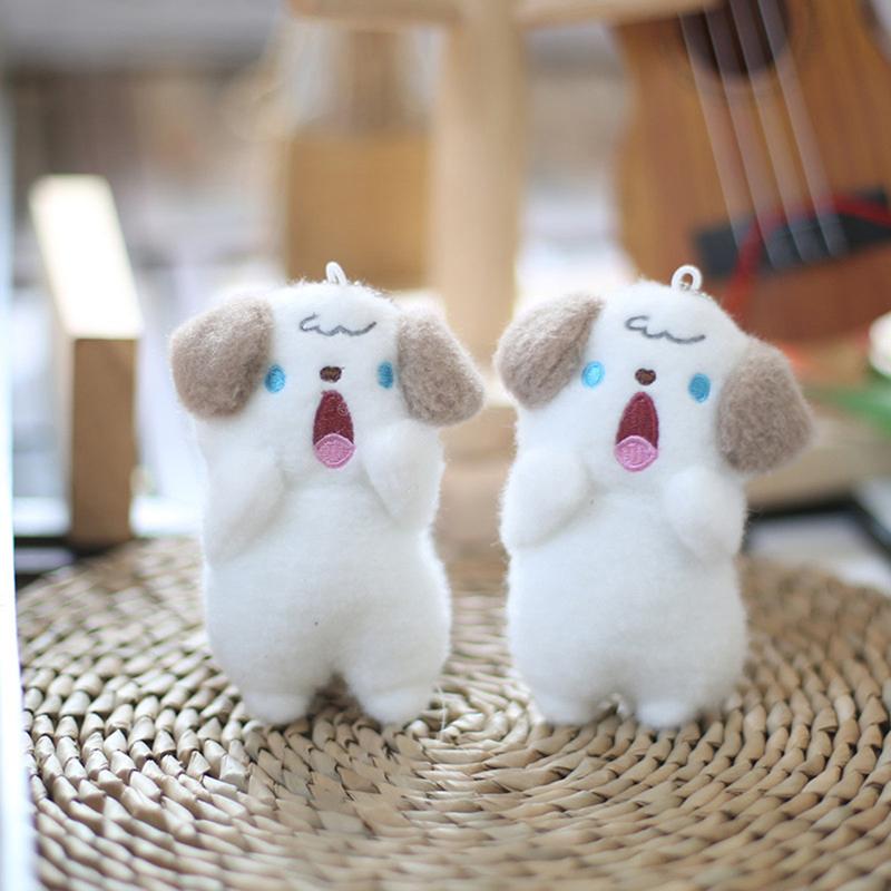 

Кричащий кролик, кошка, плюшевая игрушка, брелок, кричащая собака, сумка, украшение, плюшевая подвеска