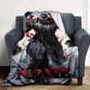 Customiz Name Personality venom Blanket Soft &Warm Sofa Office Bed Travel Lunch Break Blanket, Gift Suitable All Seasons