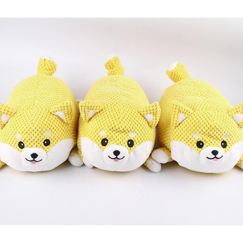 Participatory fleece Dog Toy Featuring Built in Squeaker Promoting Chew Resistant Fun and Teeth Health for Small to Average Breeds Ensuring Safe Play