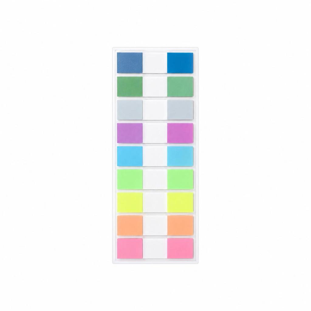 Waterproof Writable Sticky Note Labels - Portable Index & Memo Stickers