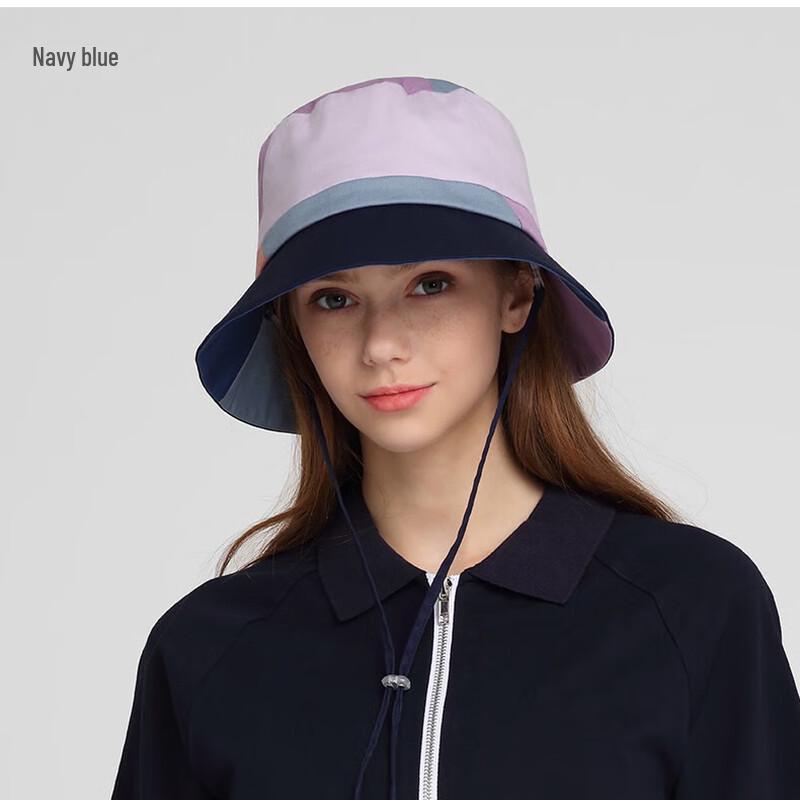 Kenmont Women s Color-Block UV Protection Bucket Hat 57.5cm