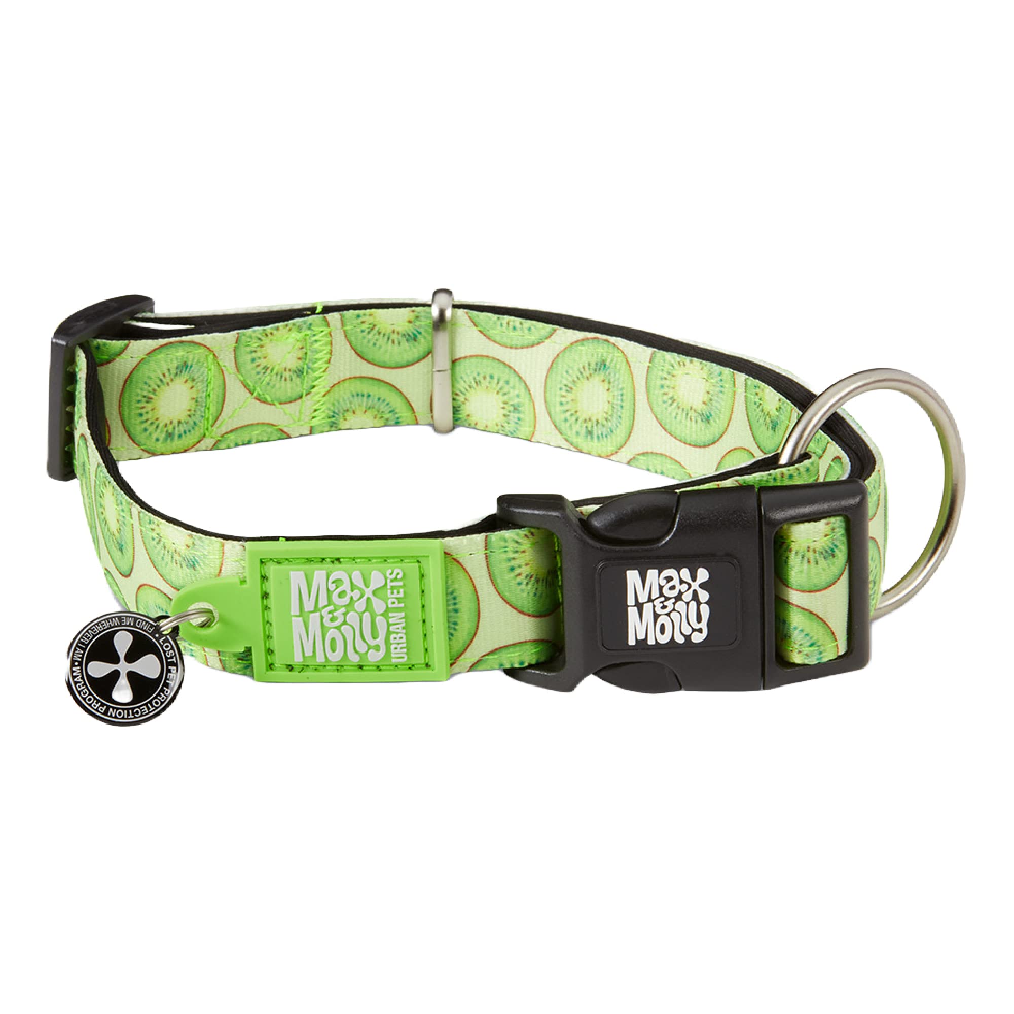 

ROOKCRAN Max Molly Large Collar with Kiwi Stylish and Cute for 115872 & Design, Training, Pets,