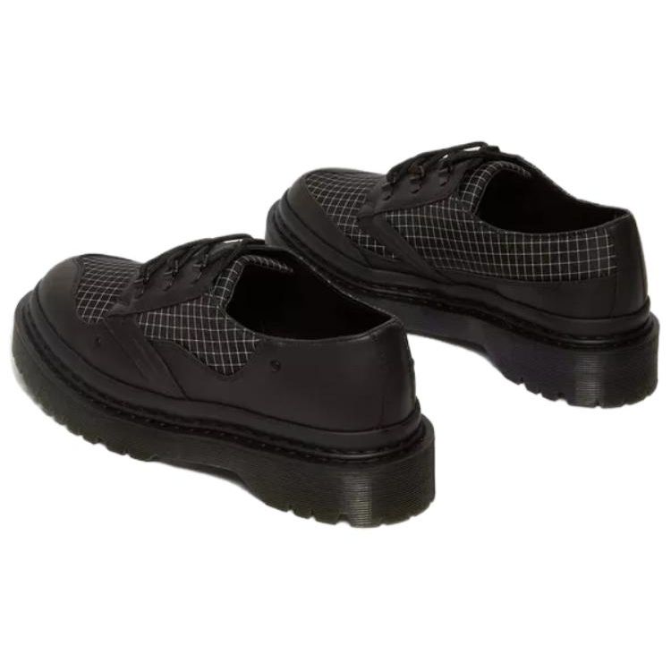 Dr. Martens Round Toe Thick Sole Comfortable Durable Trendy Versatile Low Top Casual Shoes Unisex Casual Shoes Black White 31517860