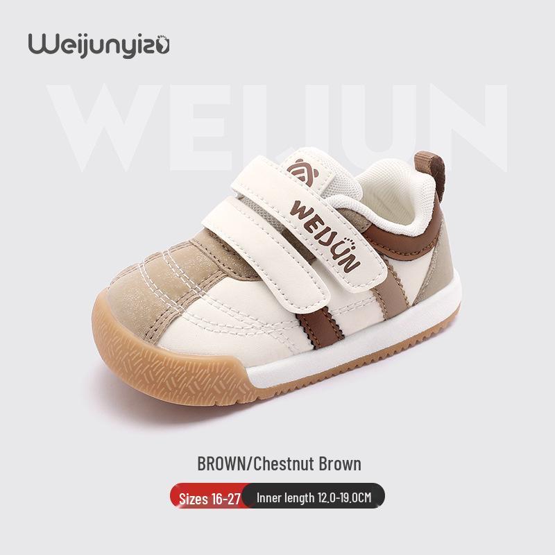 Wei Jun Yi Baby and Toddler Soft Sole Shoes for Boys and Girls, Spring/Autumn Style, 1-3 Years