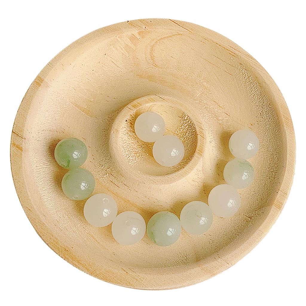 Natural Wood Board Jewelry Measuring Tools DIY Handmade Bracelet Necklace Organizer Beading Tray Jewelry Design Tray