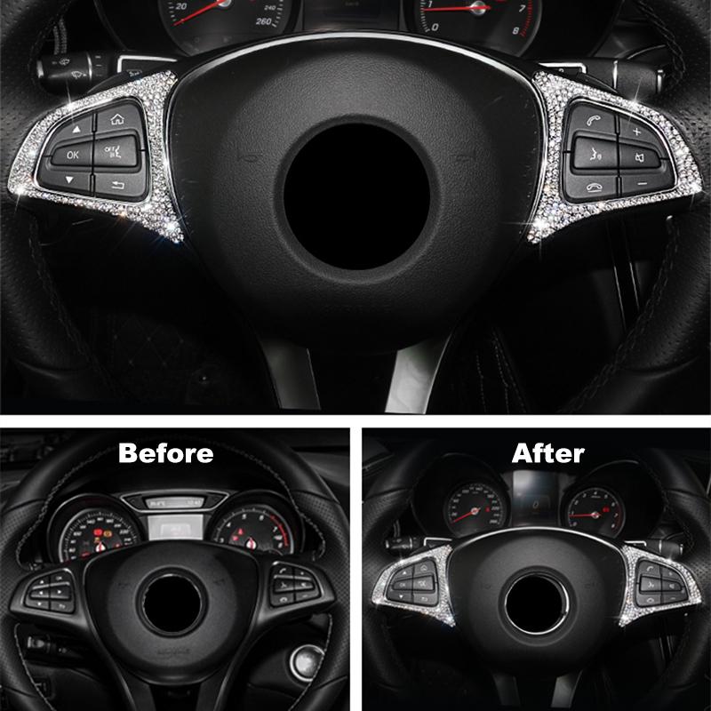 Diamond Sticker For Mercedes Benz GLA200 CLA220CLA260 CLA200 Car Interior Decoration Accessories Sticker Dedicated Car